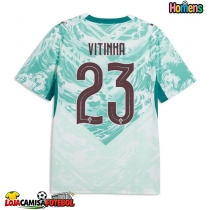 Camisa de Futebol Portugal Vitinha #23 Equipamento Secundário Mundo 2026 Manga Curta